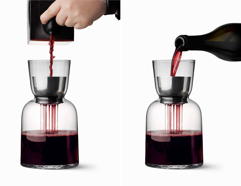 benjamin hubert ww wine breather carafe menu