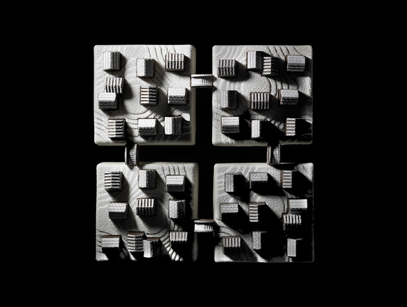 christmas ice cream cake village haagen-dazs nendo