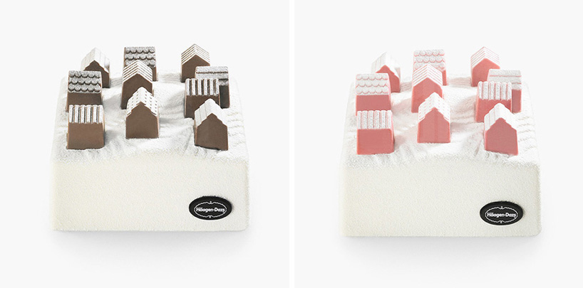 ice cream cake village haagen-dazs nendo