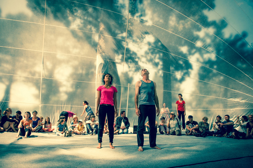 collectif de la meute raumlabor la bull d air inflatable structure france