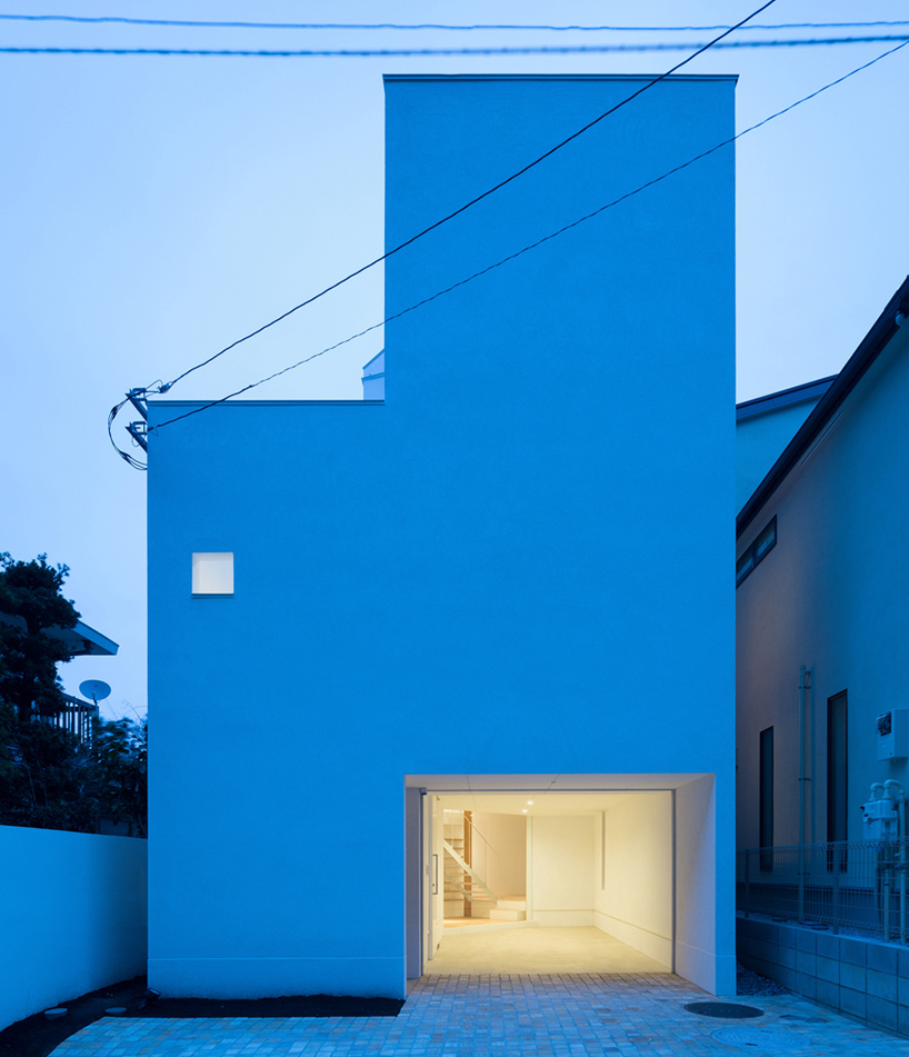 comma design office house in kamiosaki tokyo designboom
