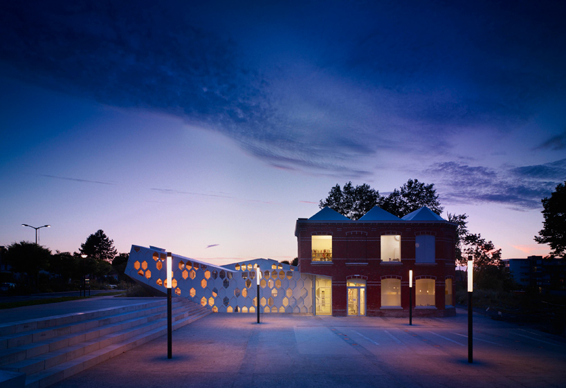 d'houndt+bajart architectes la mediatheque andree chedid