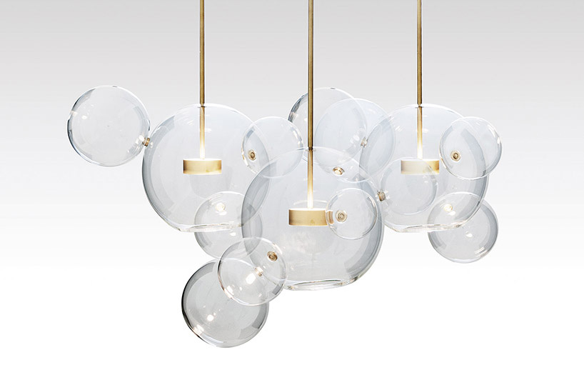 giopato coombes editions bolle blown glass lamp