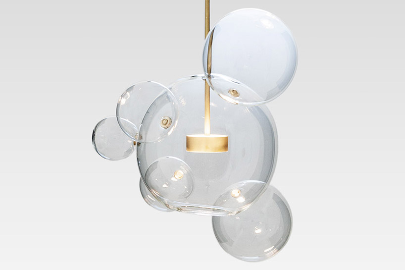giopato coombes editions bolle blown glass lamp
