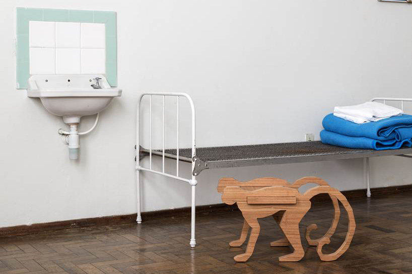 henrique steyer furniture collection monkey stool nino bookshelf