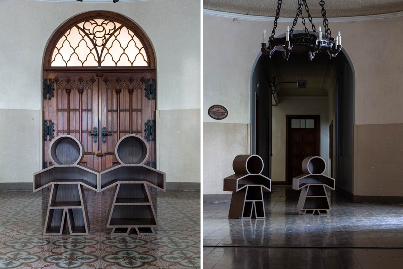 henrique steyer furniture collection monkey stool nino bookshelf