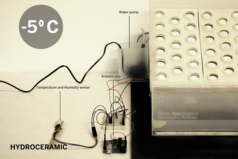iaac dmic hydroceramic passive cooling system