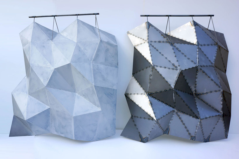 julian mayor faceted installation at START menswear for LDF 2014