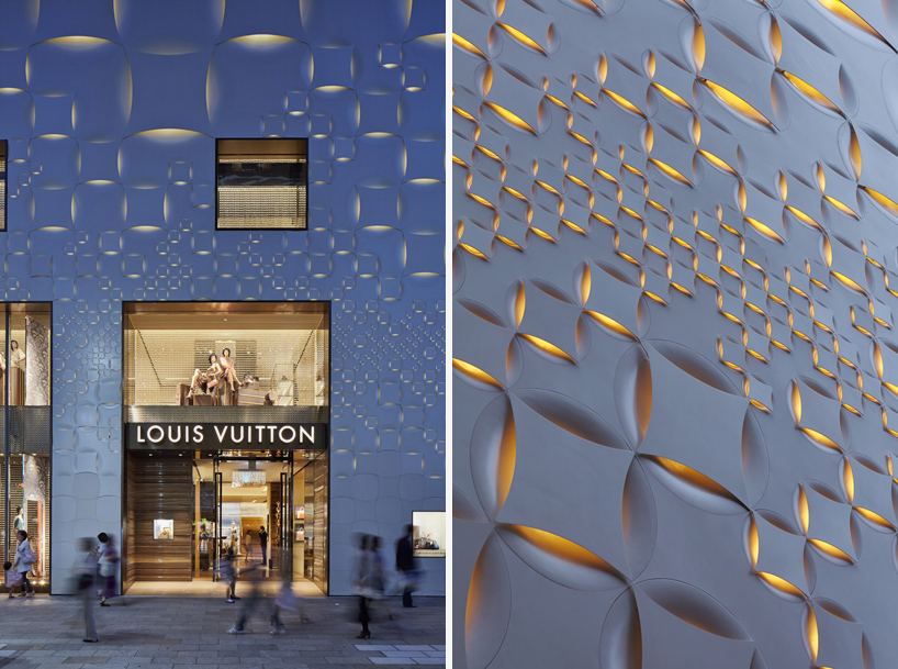 Jun Aoki and Peter Marino redesign Louis Vuitton's Ginza Namiki