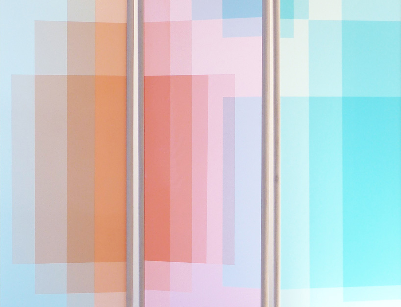 kim thome: layers and light array at the aram gallery