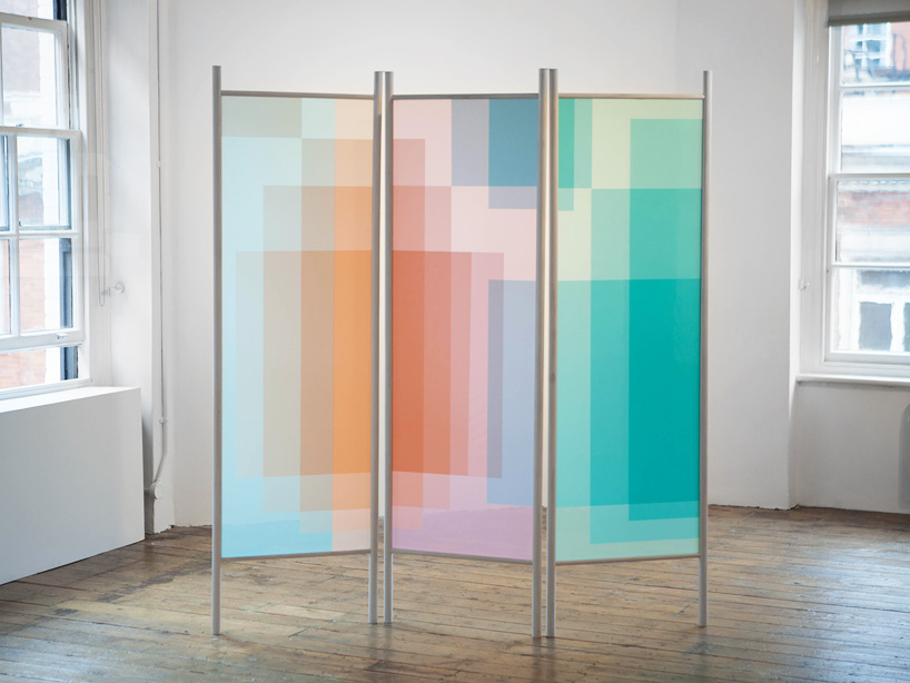 kim thome: layers and light array at the aram gallery