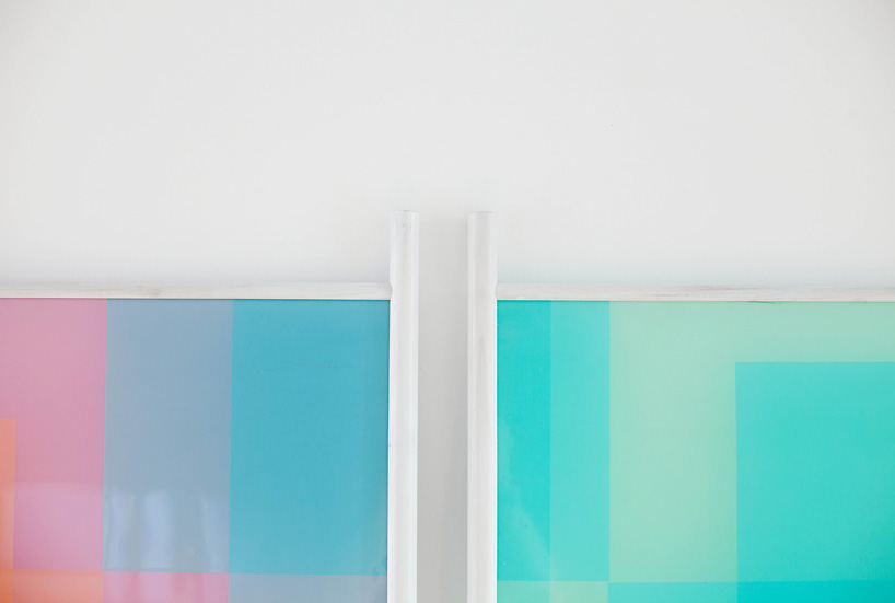 kim thome: layers and light array at the aram gallery