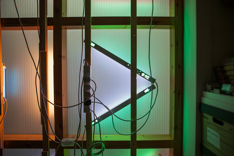 kim thome: layers and light array at the aram gallery