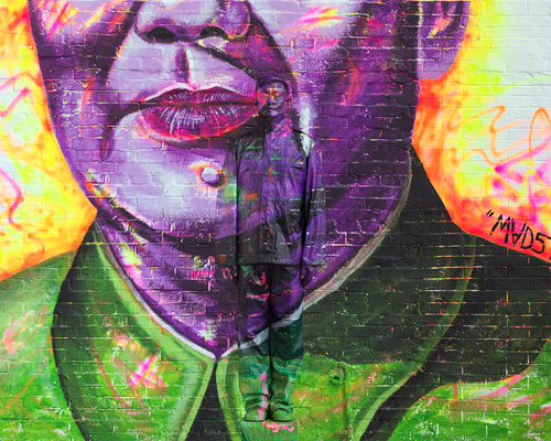liu bolin camouflages himself in a colorful world at klein sun gallery
