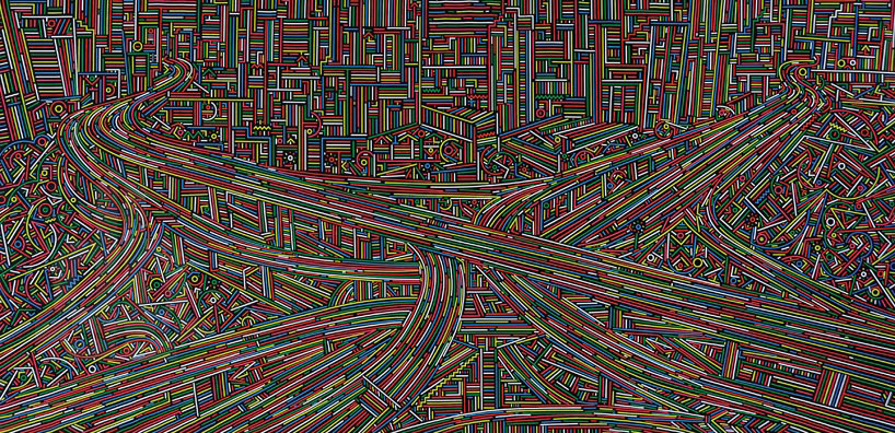 lu xinjian city stream urban analysis shanghai china