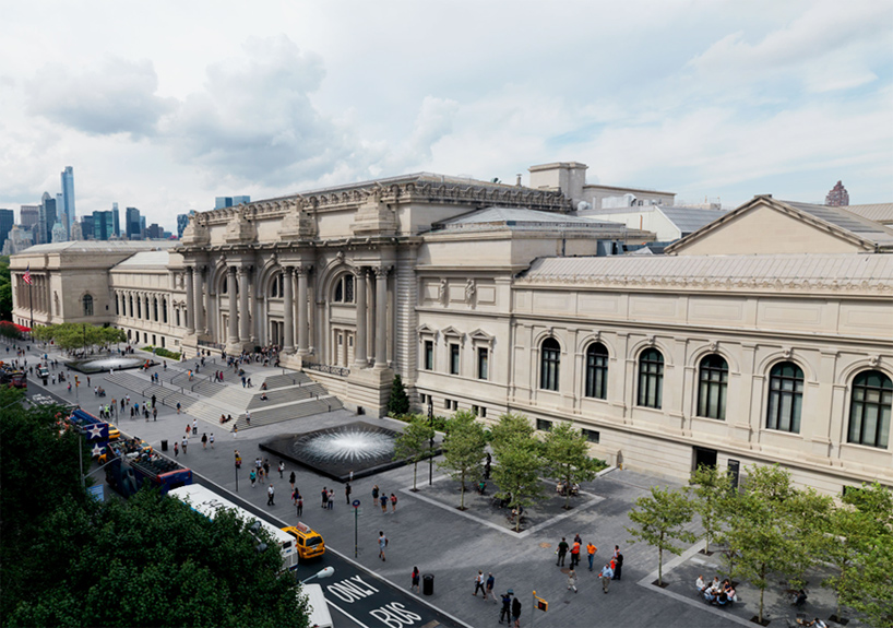 metropolitan museum david h. koch plaza OLIN new york designboom