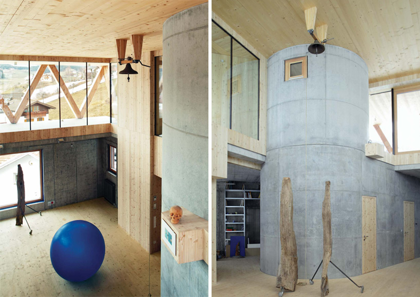 modus architects artists residence atelier castelrotto designboom