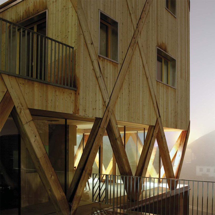 modus architects artists residence atelier castelrotto designboom