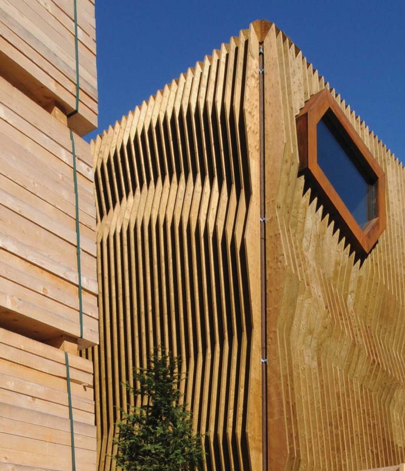 modus architects damiani holz ko office building designboom