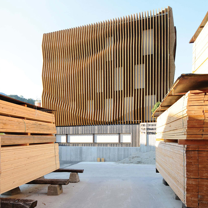 modus architects damiani holz ko office building designboom