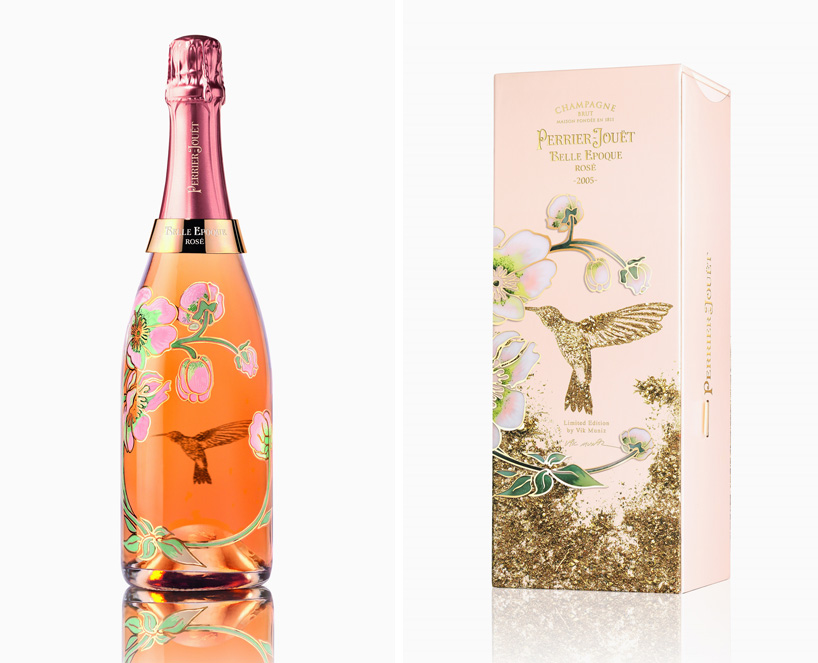 perrier-jouët reveals belle époque rosé limited edition by vik muniz