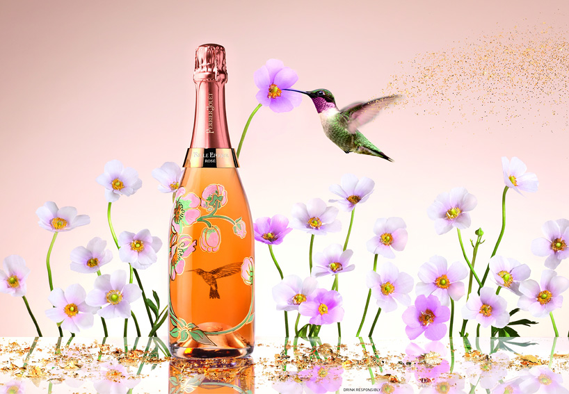 perrier-jouët reveals belle époque rosé limited edition by vik muniz