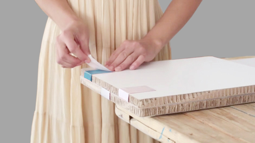 petar zaharinov tapeflips furniture paper tape