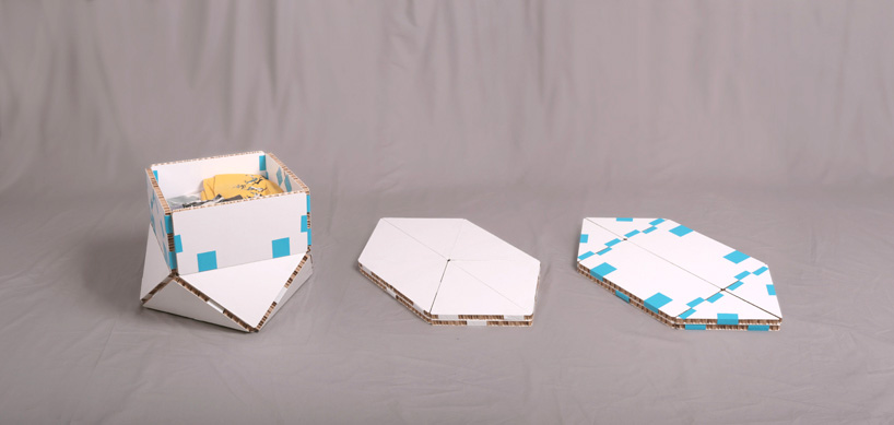 petar zaharinov tapeflips furniture paper tape