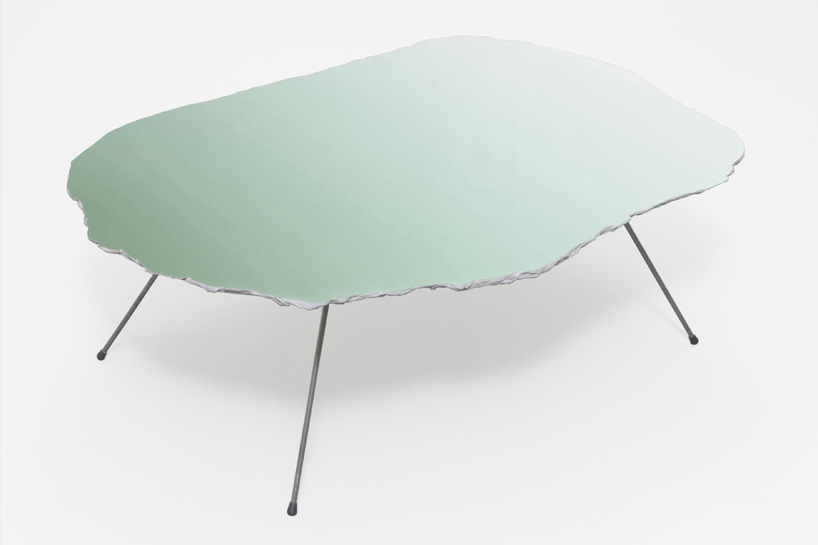 philipp aduatz canvas tables furniture oil painting tent london london design festival