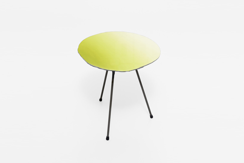 philipp aduatz canvas tables furniture oil painting tent london london design festival