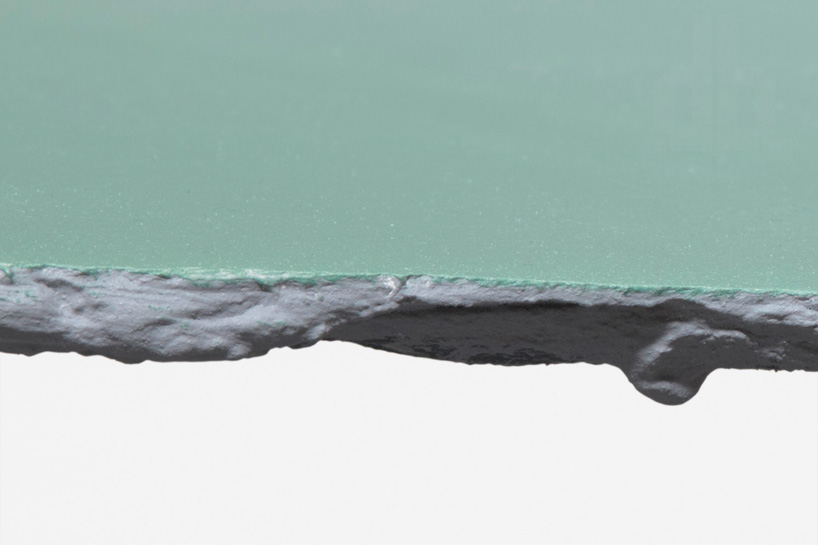 philipp aduatz canvas tables furniture oil painting tent london london design festival