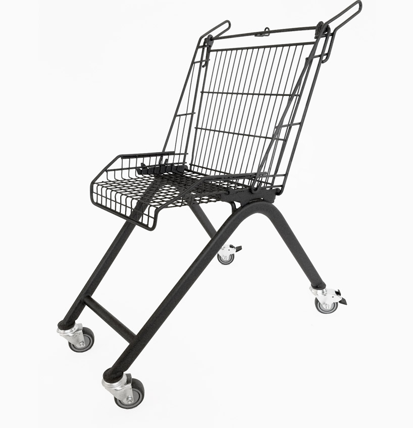 xavier degueldre shopping cart chairs designboom
