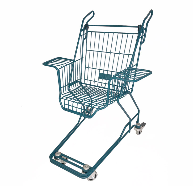 xavier degueldre shopping cart chairs designboom