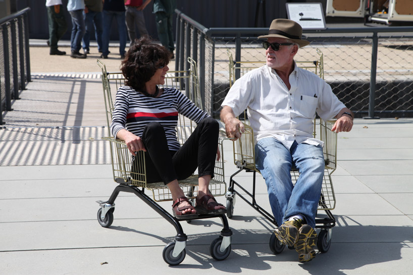 xavier degueldre shopping cart chairs designboom