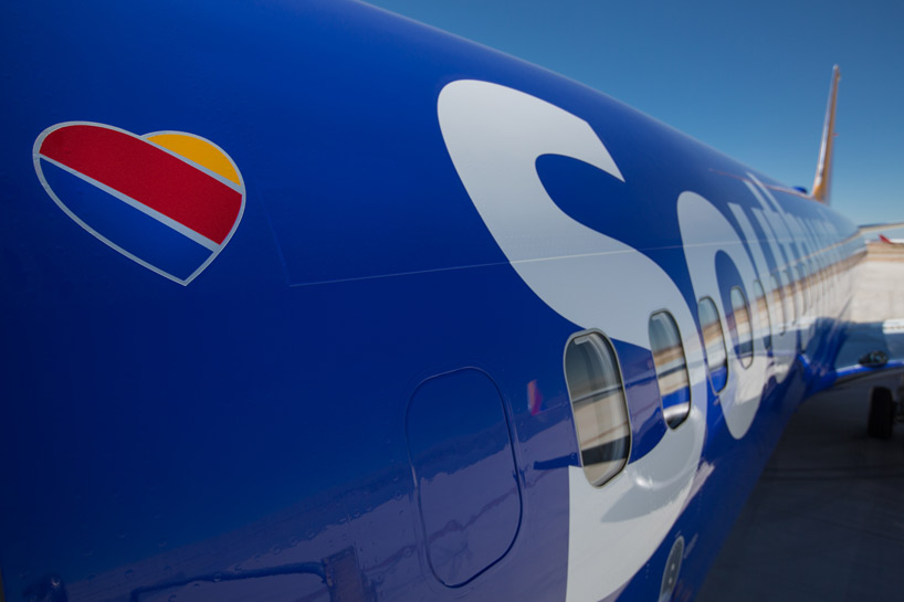 southwest airlines reveals new aircraft livery, airport branding and logo