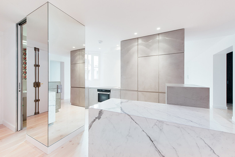 spamroom apartment rue de lille paris designboom