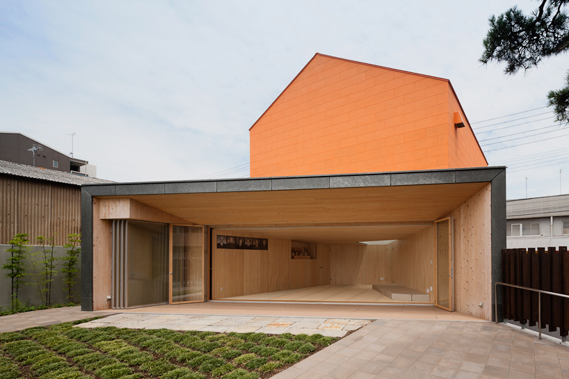 taku sakaushi OFDA associates orange pine gallery designboom