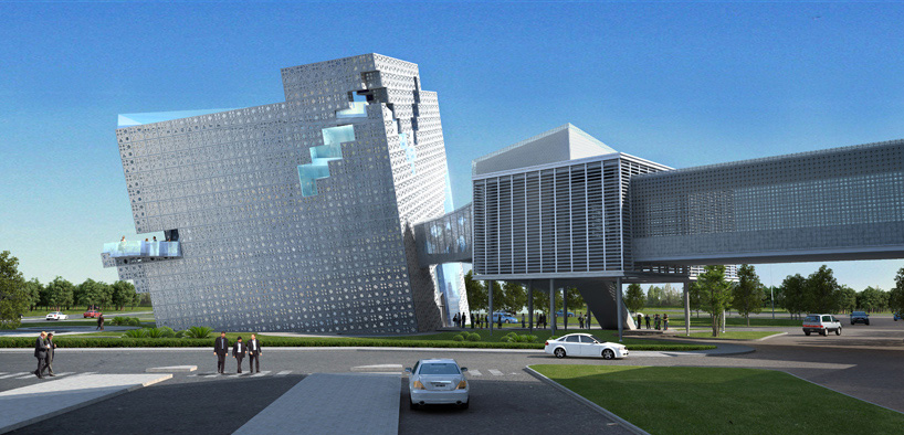 the eae cube office hong kong science park china