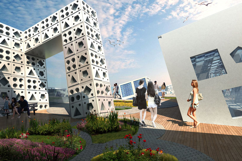 the eae cube office hong kong science park china