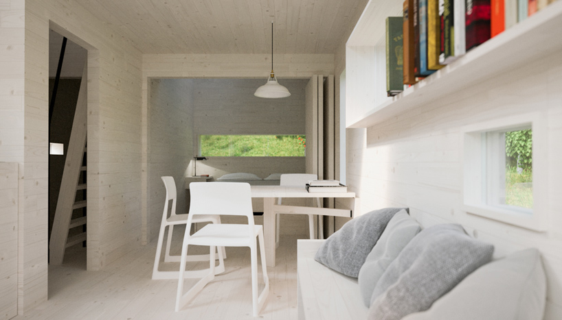 wild cabins wide open moxon architects designboom