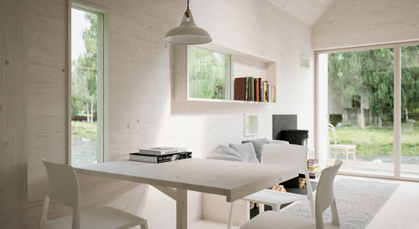 wild cabins wide open moxon architects designboom