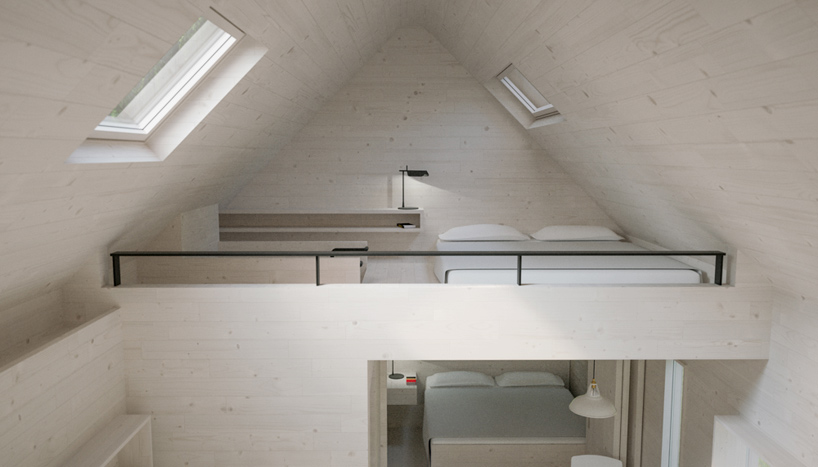 wild cabins wide open moxon architects designboom