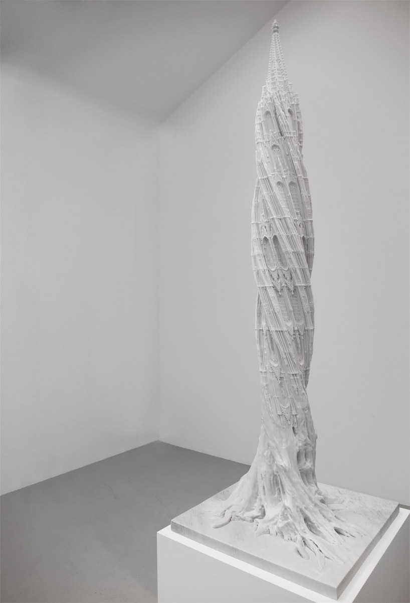 wim delvoye galerie perrotin paris designboom