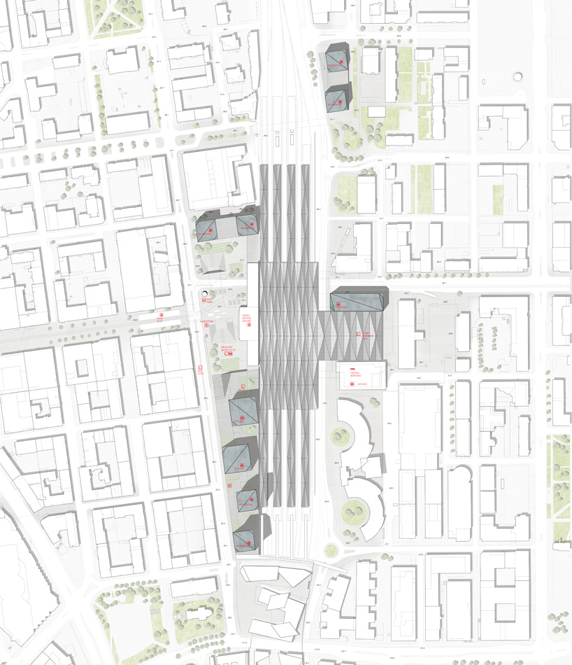 AZPML tampere travel and service center competition designboom