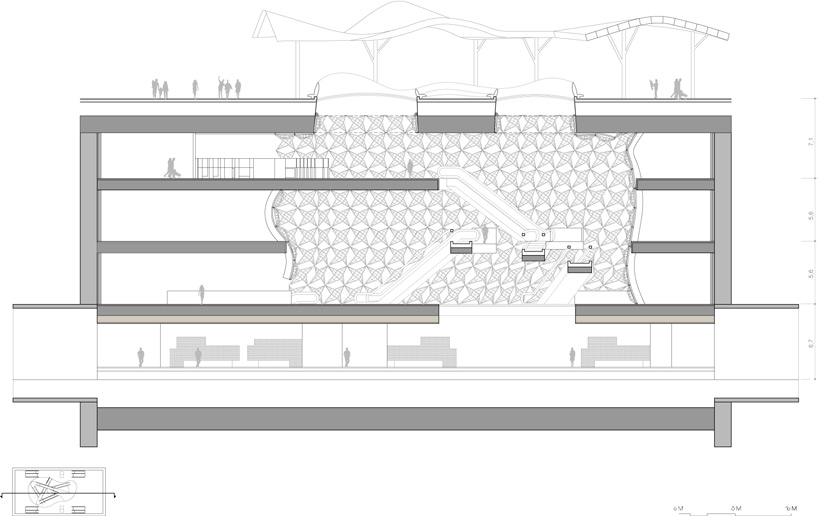 EMBT clichy montfermeil metro station paris designboom