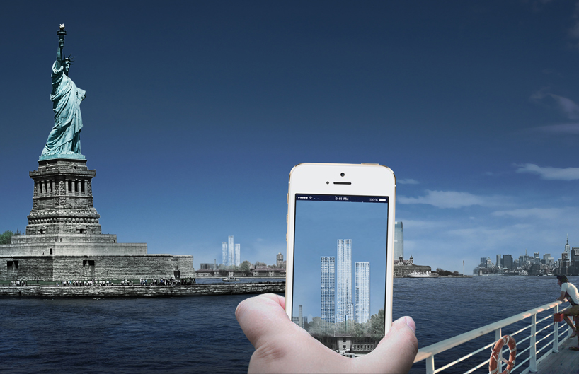 HWKN journal squared residential towers new jersey designboom