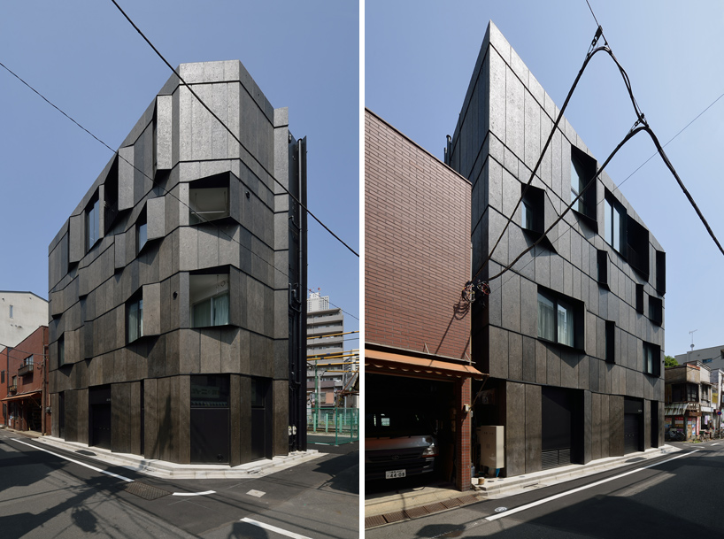KINO architects masahiro kinoshita KURO building tokyo designboom