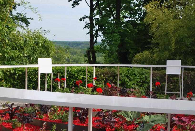 NAS architecture bloom pavilion international garden festival chaumont designboom