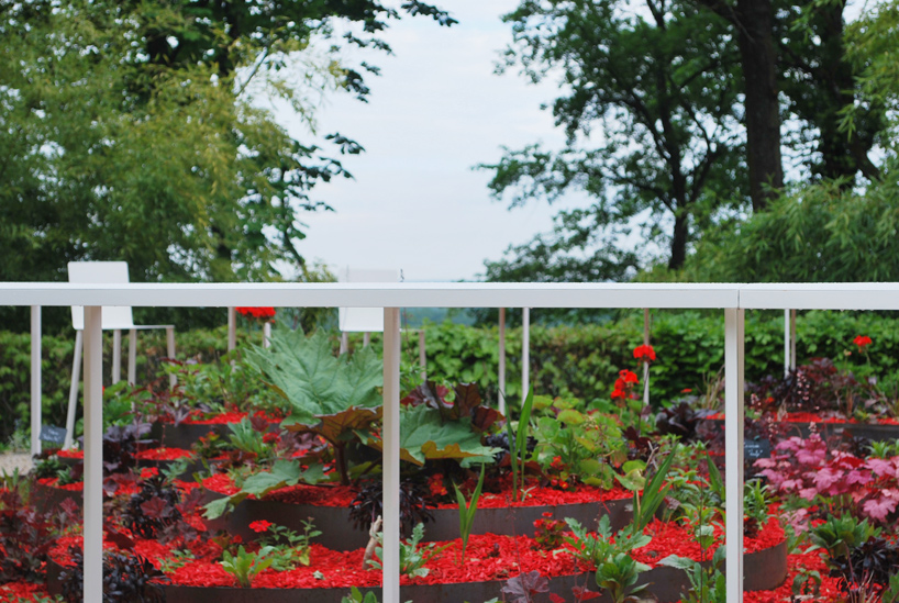 NAS architecture bloom pavilion international garden festival chaumont designboom