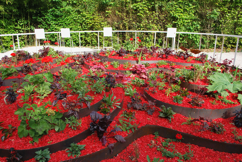 NAS architecture bloom pavilion international garden festival chaumont designboom